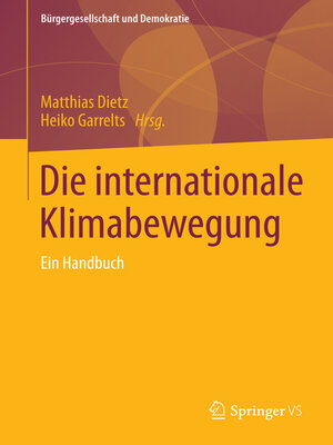 cover image of Die internationale Klimabewegung